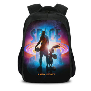 Space Jam A New Legacy Backpack School Sports Bag for Kids Students
