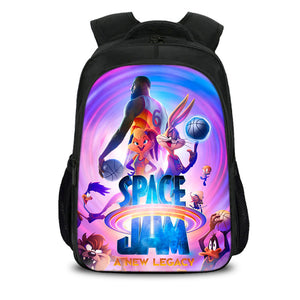 Space Jam A New Legacy Backpack School Sports Bag for Kids Students