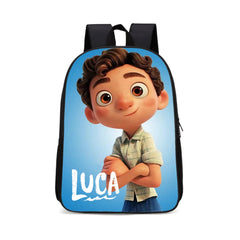 Luca Alberto Monster Backpack School Supplies Satchel Casual Book Bag School Bag