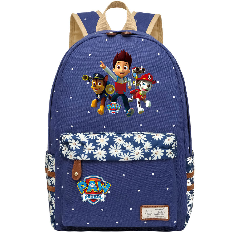 PAW Ryder Marshall Patrol  Fashion Canvas Travel Backpack School Bag