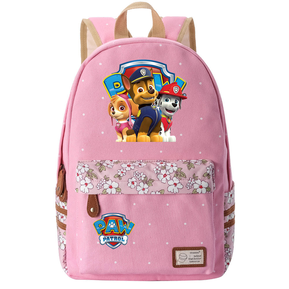 PAW Ryder Marshall Patrol  Fashion Canvas Travel Backpack School Bag