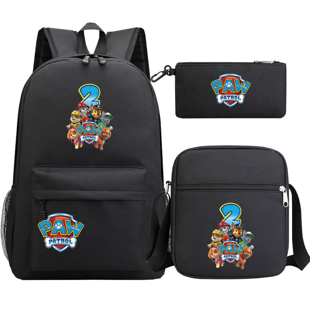 PAW Patrol Ryder Marshall SchoolBag Backpack Shoulder Bag Book Pencil Bags  3pcs Set