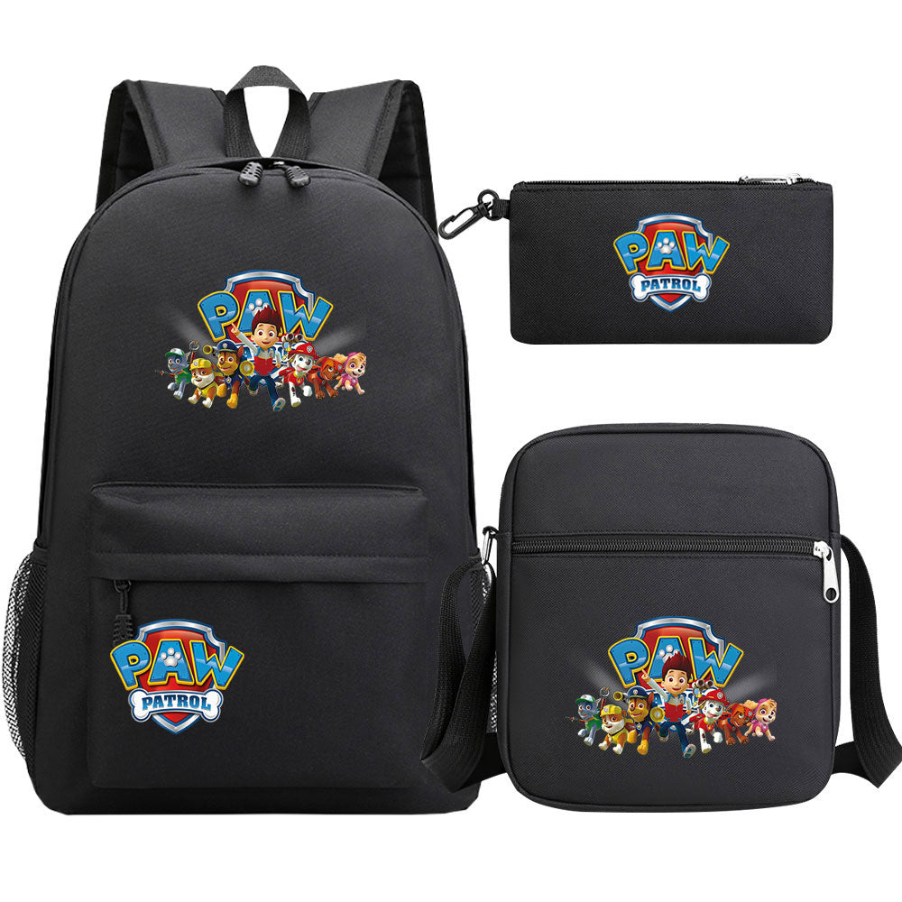 PAW Patrol Ryder Marshall SchoolBag Backpack Shoulder Bag Book Pencil Bags  3pcs Set