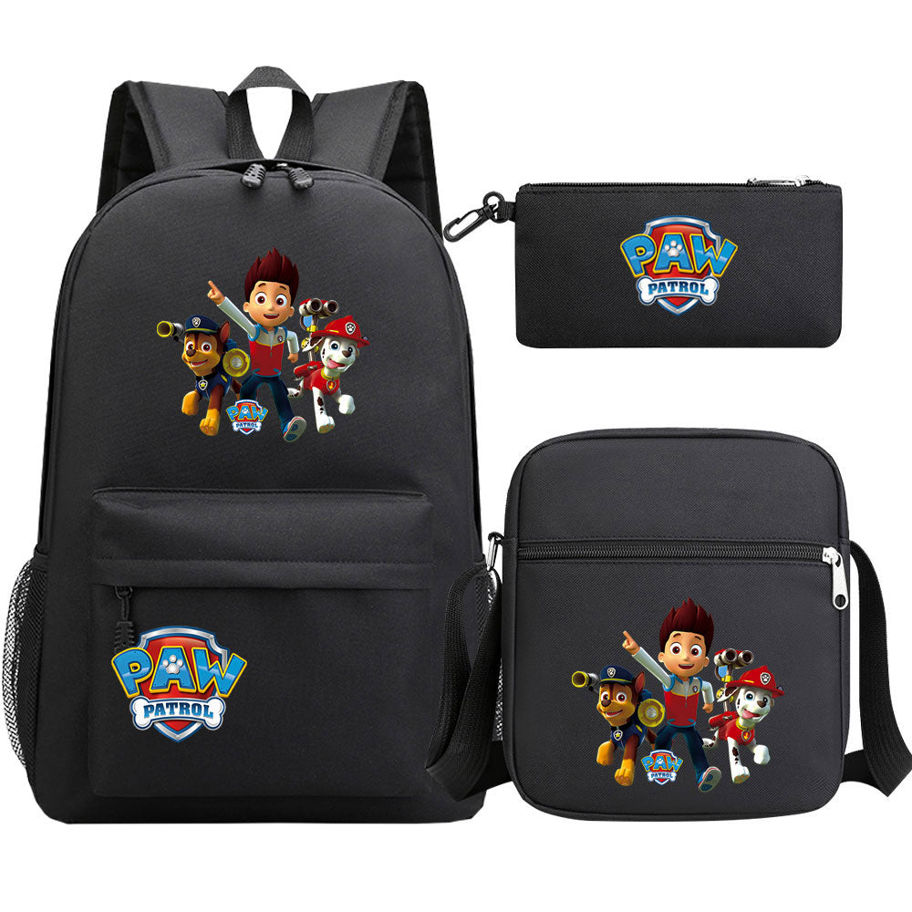 PAW Patrol Ryder Marshall SchoolBag Backpack Shoulder Bag Book Pencil Bags  3pcs Set
