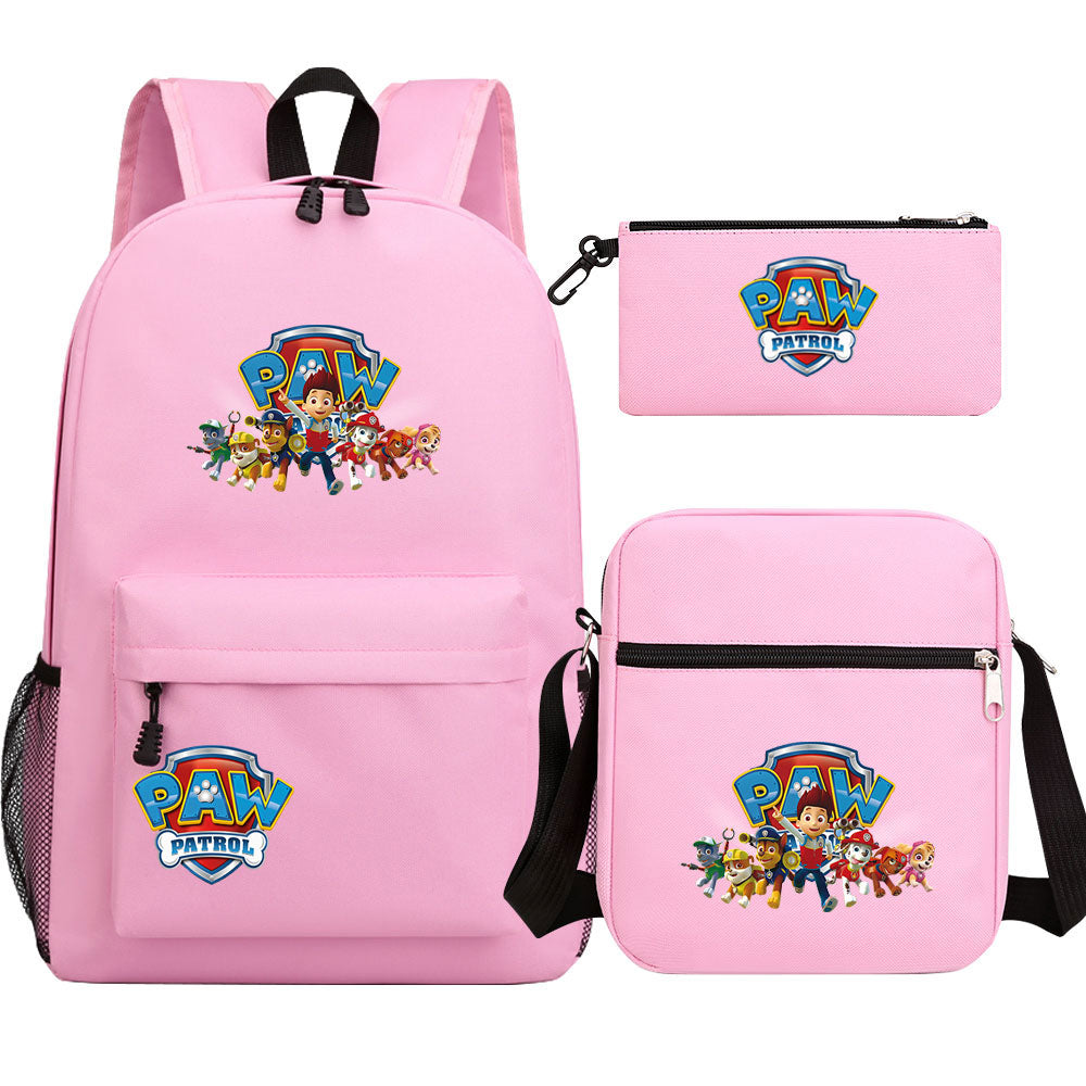 PAW Patrol Ryder Marshall SchoolBag Backpack Shoulder Bag Book Pencil Bags  3pcs Set