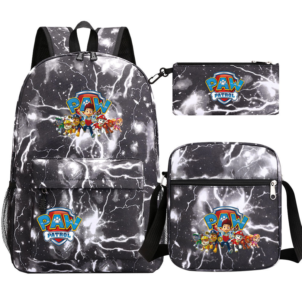 PAW Patrol Ryder Marshall SchoolBag Backpack Shoulder Bag Book Pencil Bags  3pcs Set
