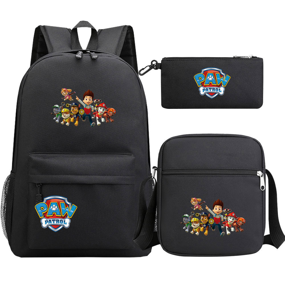 PAW Patrol Ryder Marshall SchoolBag Backpack Shoulder Bag Book Pencil Bags  3pcs Set