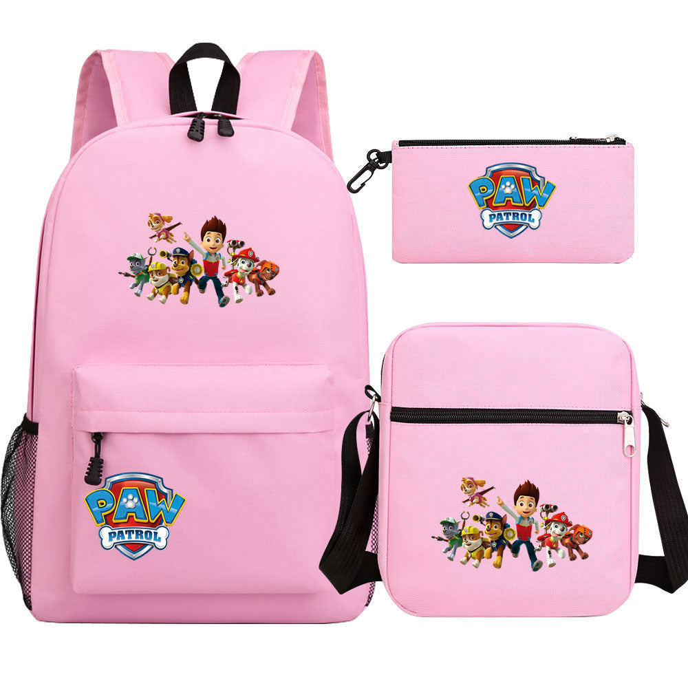 PAW Patrol Ryder Marshall SchoolBag Backpack Shoulder Bag Book Pencil Bags  3pcs Set