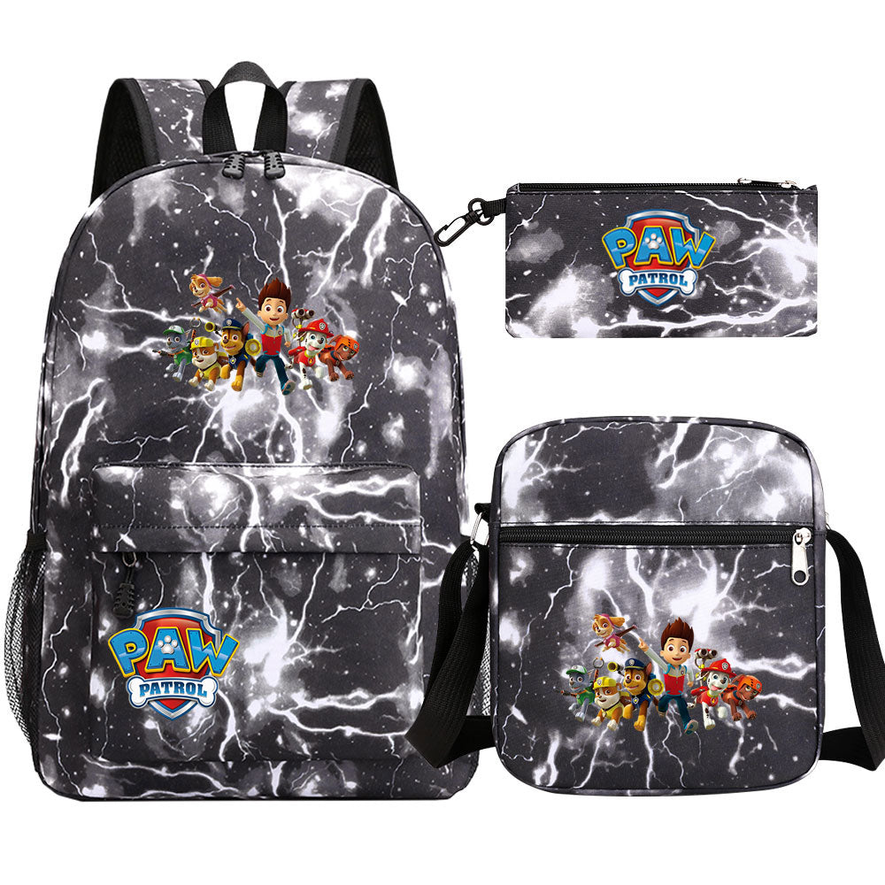 PAW Patrol Ryder Marshall SchoolBag Backpack Shoulder Bag Book Pencil Bags  3pcs Set