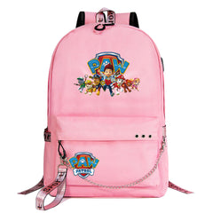 PAW Patrol Ryder Marshall  USB Charging Backpack Shoolbag Notebook Bag Gifts for Kids Students