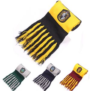 Harry Potter Thicken Wool Knit Scarf Wrap Soft Warm Costume Cosplay