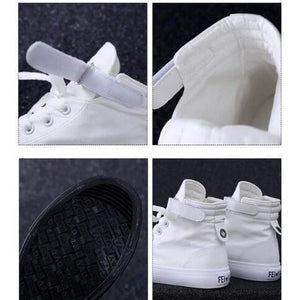Stranger Things #1 High Tops Casual Canvas Shoes Unisex Sneakers Luminous