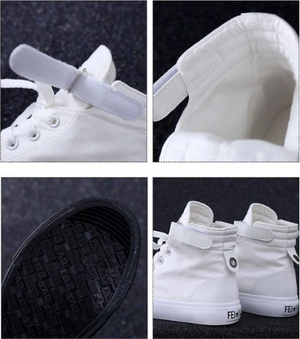 Detroit Become Human Cosplay Shoes High Tops Casual Canvas Shoes Unisex Sneakers