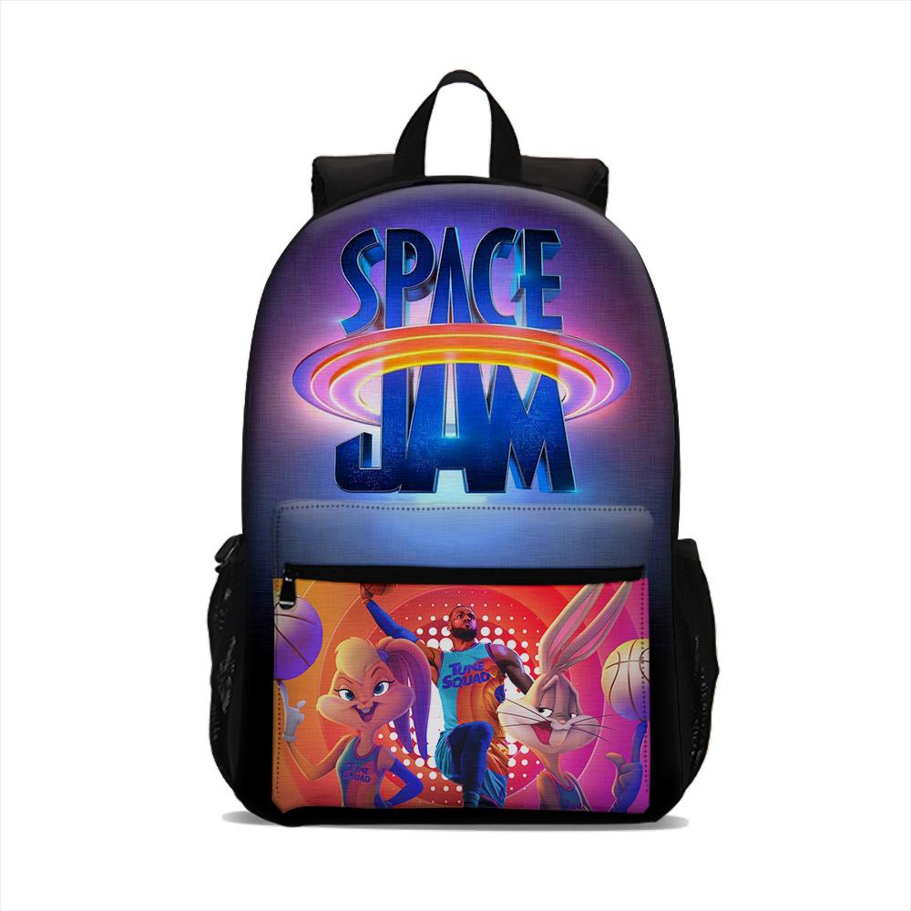 Space Jam A New Legacy Backpack School Sports Bag for Boys Girls Kids