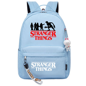 Stranger Things Eleven Cosplay Backpack School Bag Water Proof