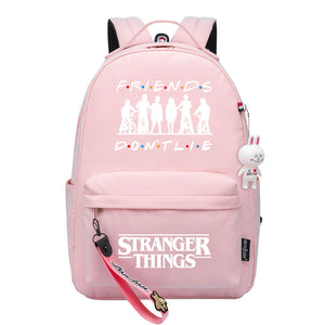 Stranger Things Eleven Cosplay Backpack School Bag Water Proof