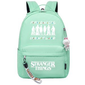 Stranger Things Eleven Cosplay Backpack School Bag Water Proof