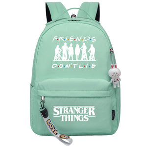 Stranger Things Eleven Cosplay Backpack School Bag Water Proof