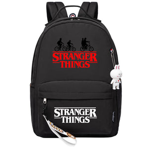Stranger Things Eleven Cosplay Backpack School Bag Water Proof