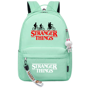 Stranger Things Eleven Cosplay Backpack School Bag Water Proof