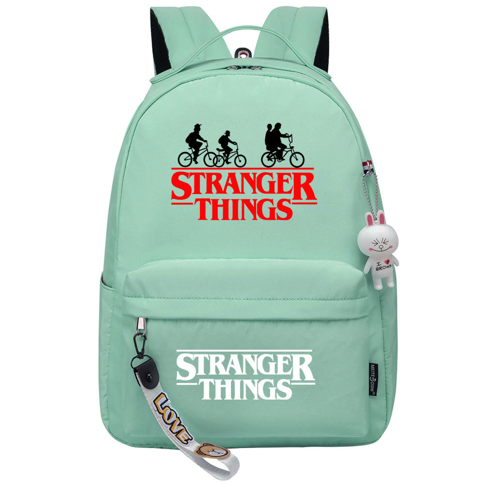 Stranger Things Eleven Cosplay Backpack School Bag Water Proof