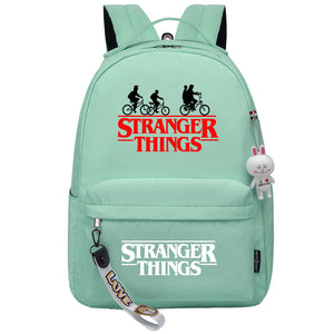 Stranger Things Eleven Cosplay Backpack School Bag Water Proof
