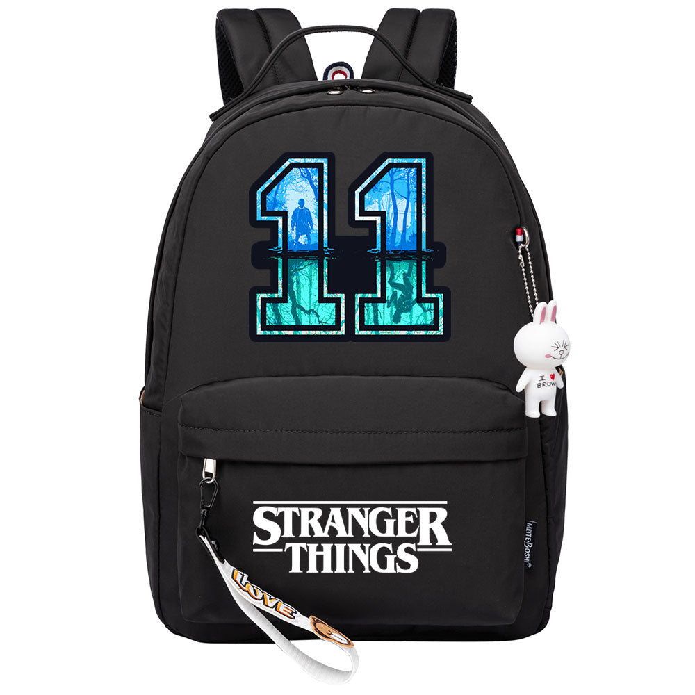 Stranger Things Eleven Cosplay Backpack School Bag Water Proof
