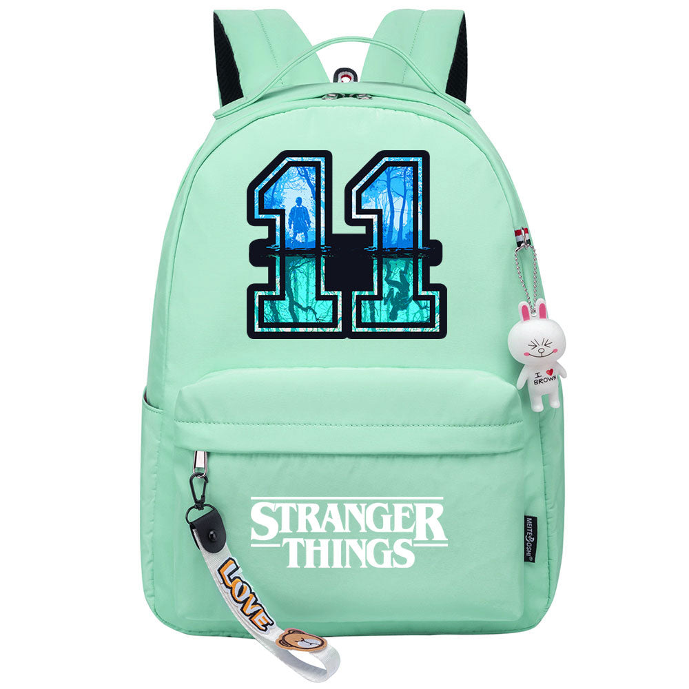 Stranger Things Eleven Cosplay Backpack School Bag Water Proof