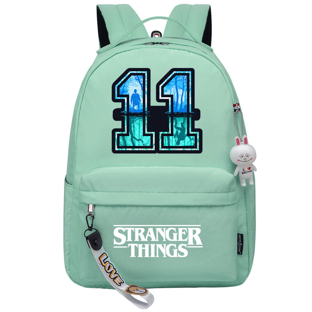 Stranger Things Eleven Cosplay Backpack School Bag Water Proof