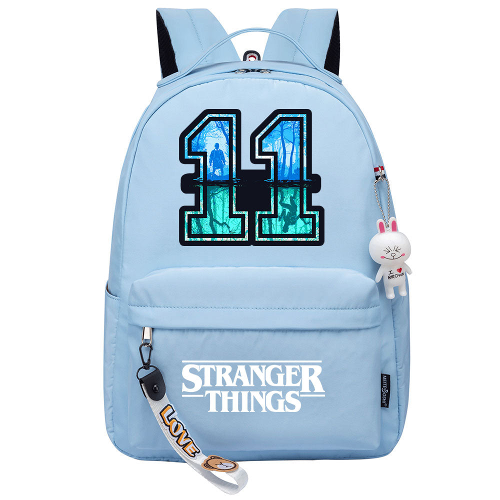 Stranger Things Eleven Cosplay Backpack School Bag Water Proof