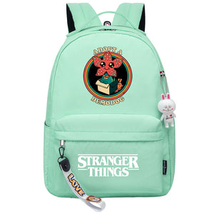 Stranger Things Eleven Cosplay Backpack School Bag Water Proof