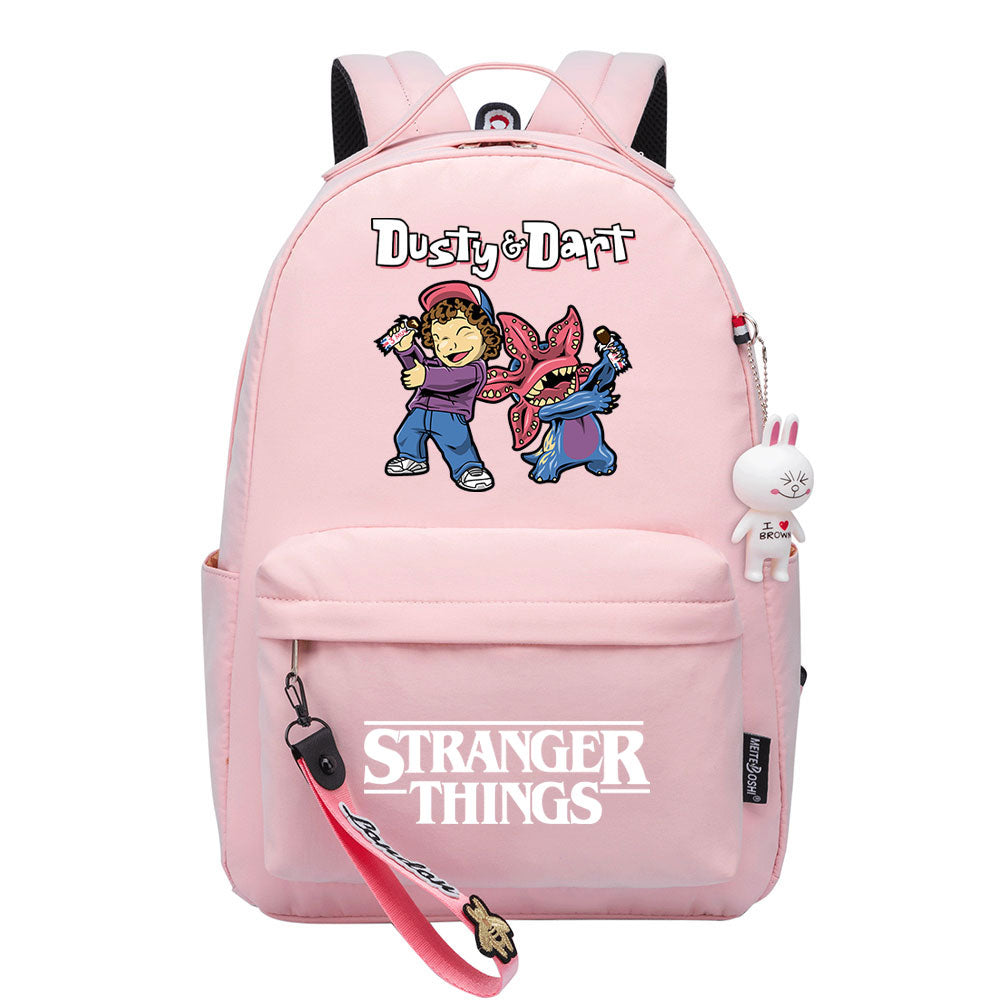 Stranger Things Eleven Cosplay Backpack School Bag Water Proof