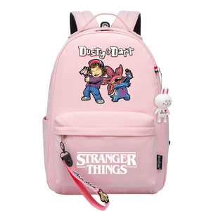 Stranger Things Eleven Cosplay Backpack School Bag Water Proof