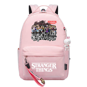 Stranger Things Eleven Cosplay Backpack School Bag Water Proof