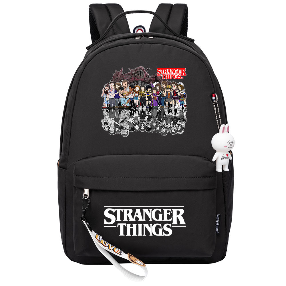 Stranger Things Eleven Cosplay Backpack School Bag Water Proof