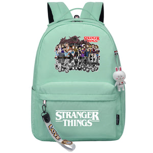 Stranger Things Eleven Cosplay Backpack School Bag Water Proof