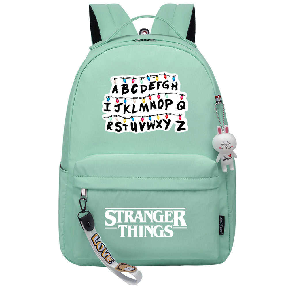 Stranger Things Eleven Cosplay Backpack School Bag Water Proof