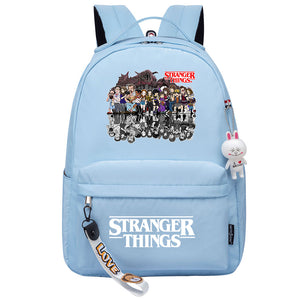 Stranger Things Eleven Cosplay Backpack School Bag Water Proof