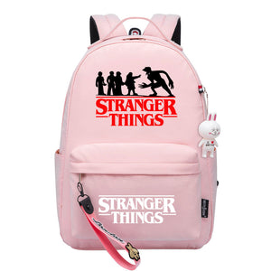 Stranger Things Eleven Cosplay Backpack School Bag Water Proof