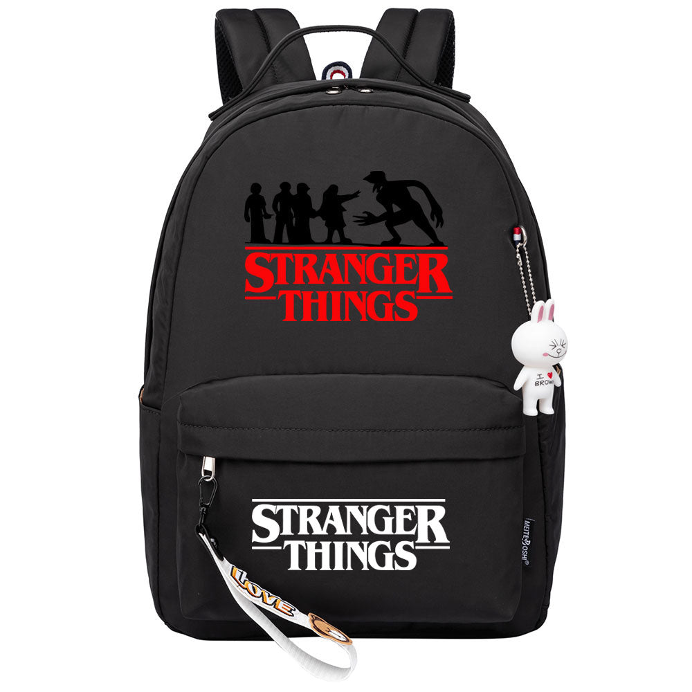 Stranger Things Eleven Cosplay Backpack School Bag Water Proof