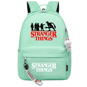 Stranger Things Eleven Cosplay Backpack School Bag Water Proof