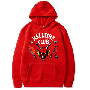 Stranger Things Season 4 Hellfire Club Hoodie Sweatshirt Pullover Top Sweater for Youth