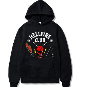 Stranger Things Season 4 Hellfire Club Hoodie Sweatshirt Pullover Top Sweater for Youth