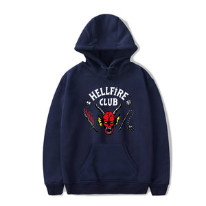 Stranger Things Season 4 Hellfire Club Hoodie Sweatshirt Pullover Top Sweater for Youth