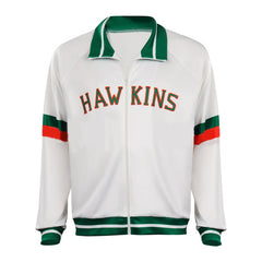 Stranger Things Season 4 Lucas HAWKINS School Uniforms Cosplay Sweatshirt Sweater Unisex Zipper Coat