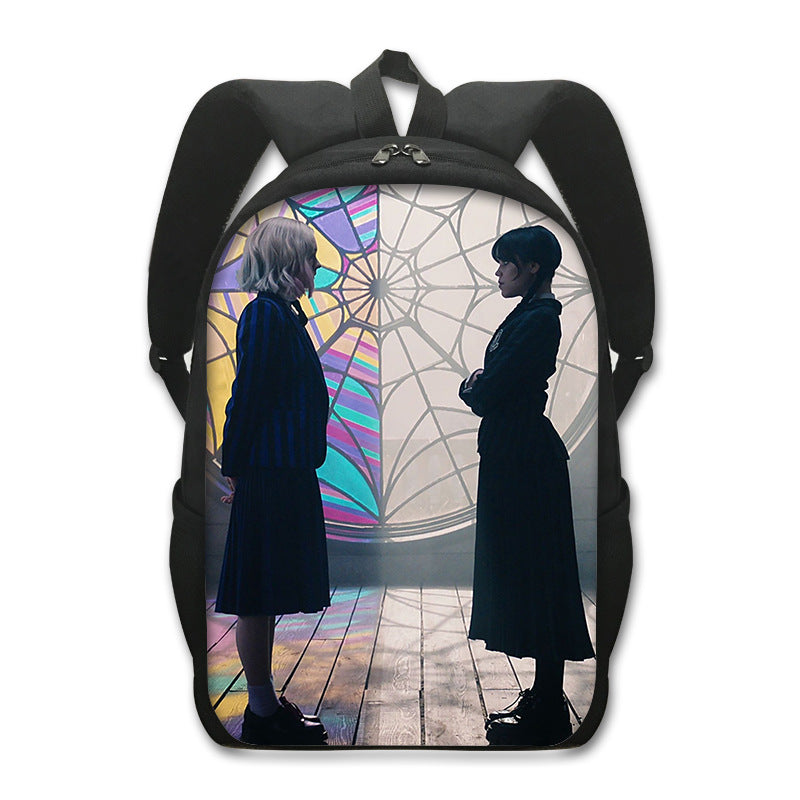 Wednesday addams  Backpack School Sports Bag for Kids Boy Girl