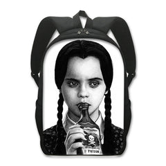 Wednesday addams  Backpack School Sports Bag for Kids Boy Girl