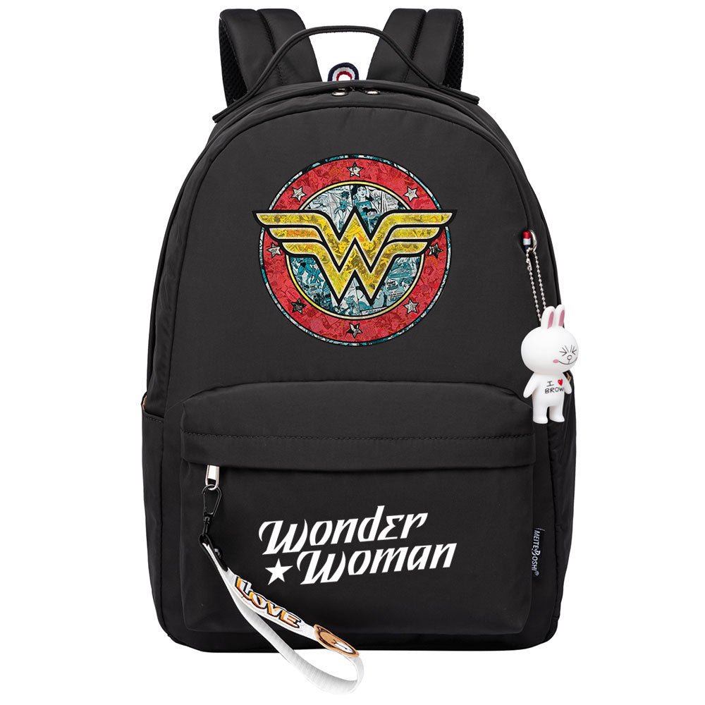 Wonder Woman Diana Prince Cosplay Backpack School Bag Water Proof