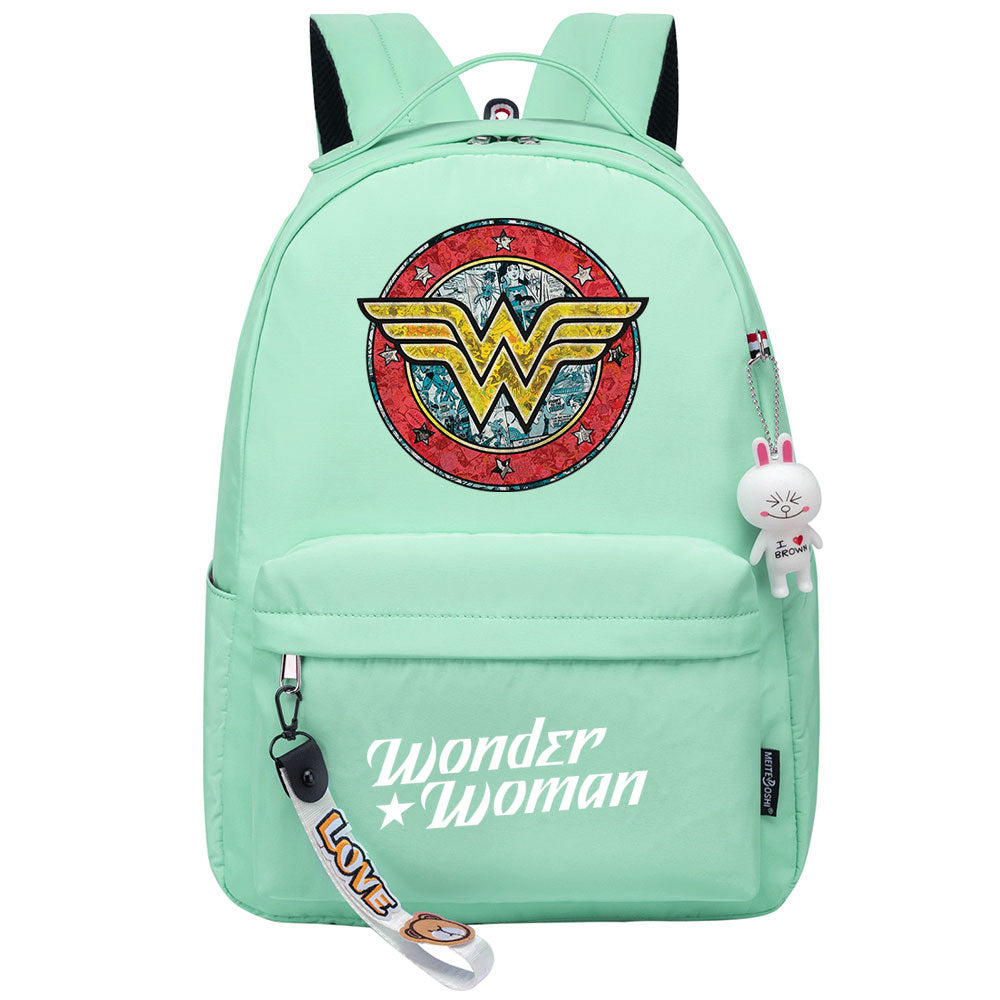 Wonder Woman Diana Prince Cosplay Backpack School Bag Water Proof