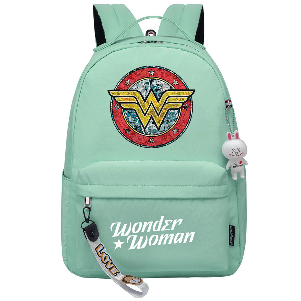 Wonder Woman Diana Prince Cosplay Backpack School Bag Water Proof